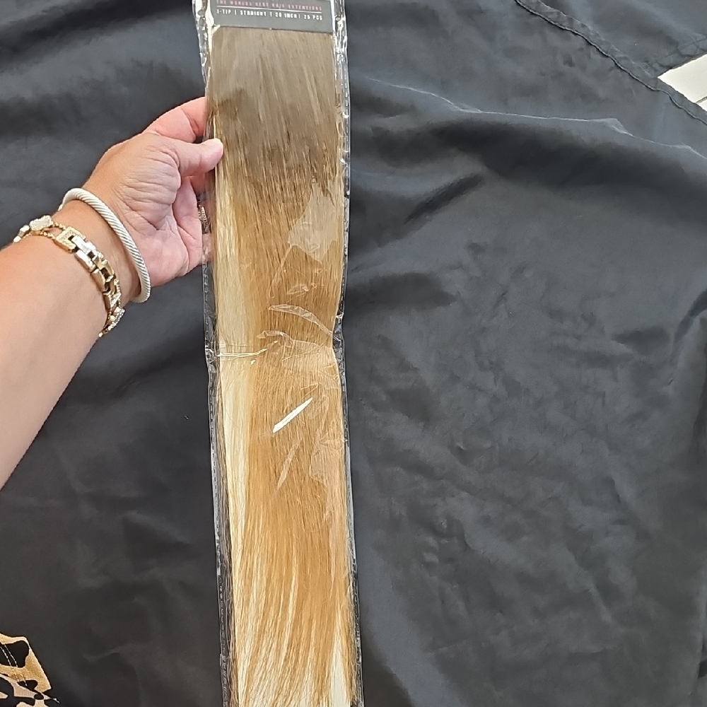 Golden Blonde Hair Extensions
